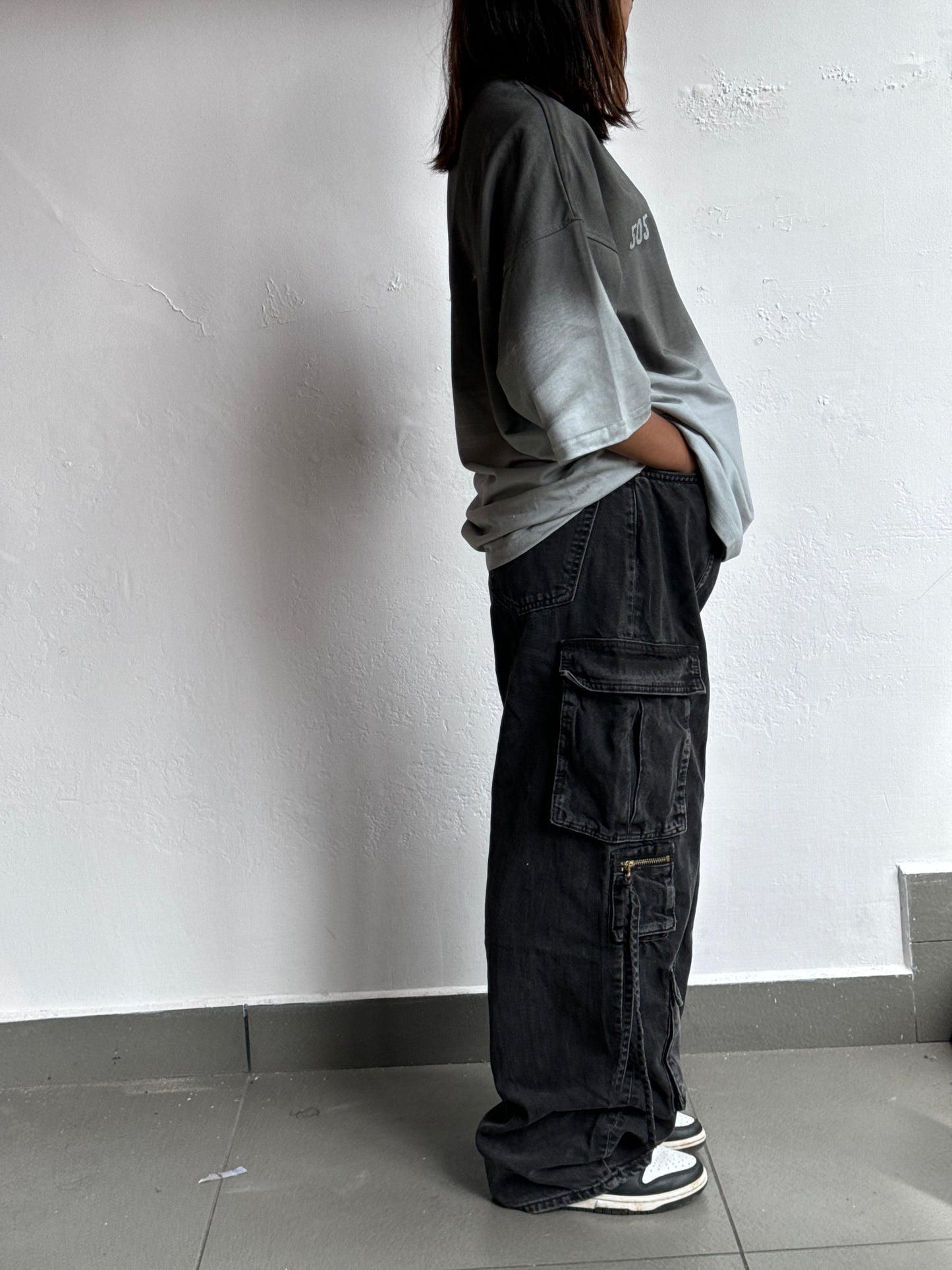 DENIM CARGO