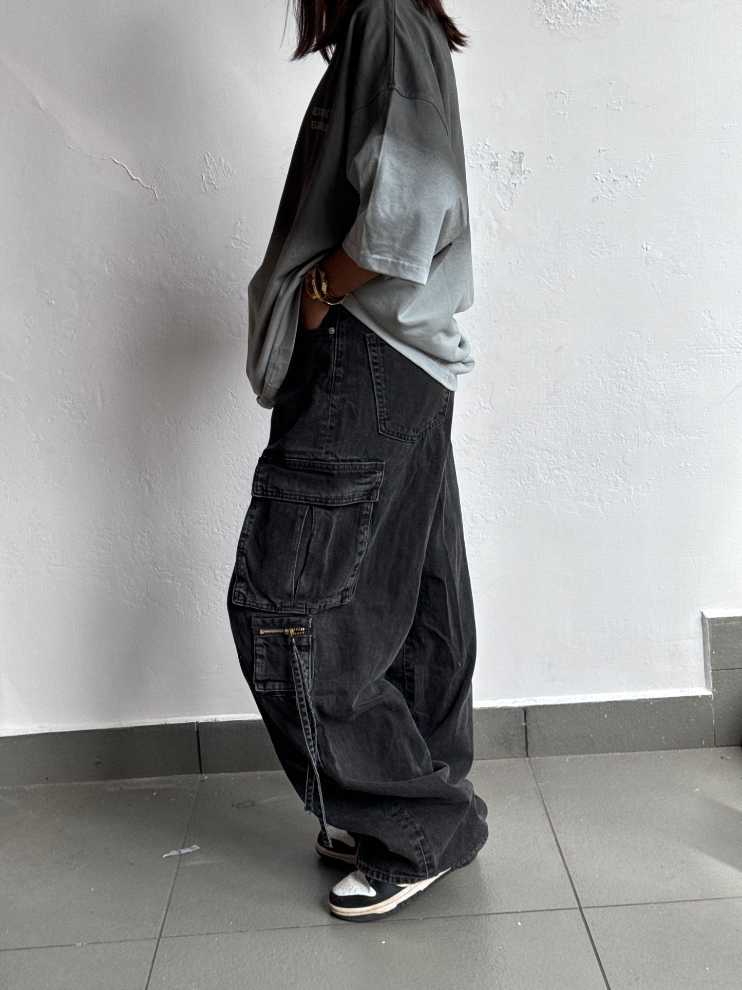 DENIM CARGO