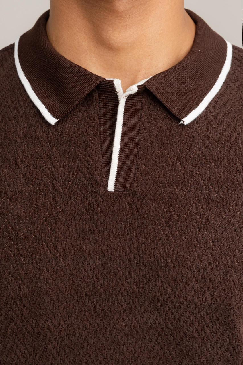 BROWN POLO