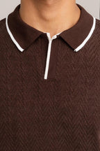 BROWN POLO