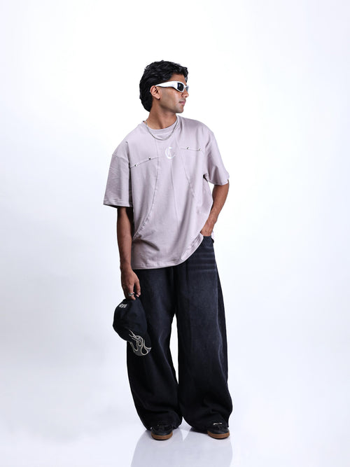 CUT & SEW RIVET T SHIRT