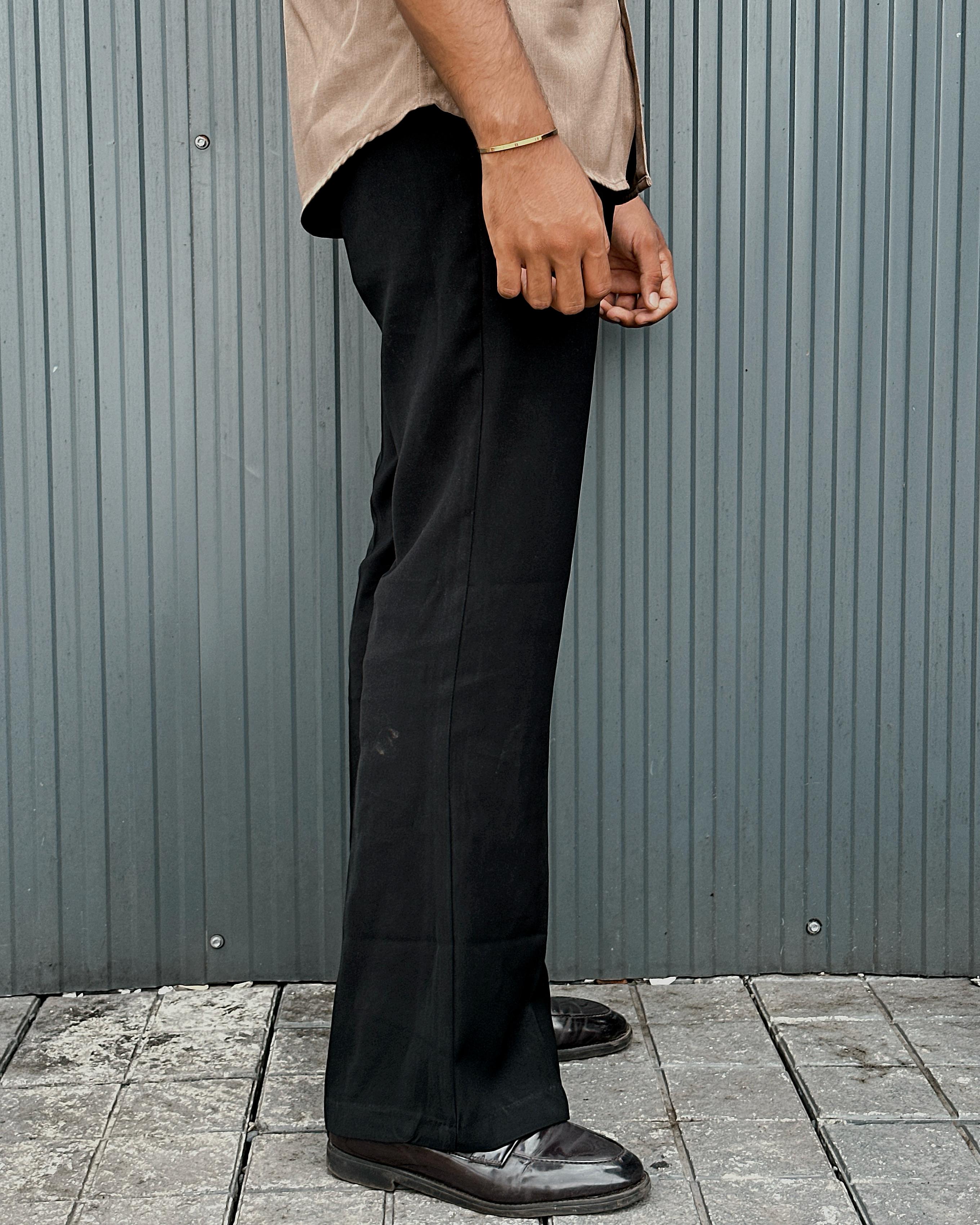 ARMANI BOOTCUT BLACK