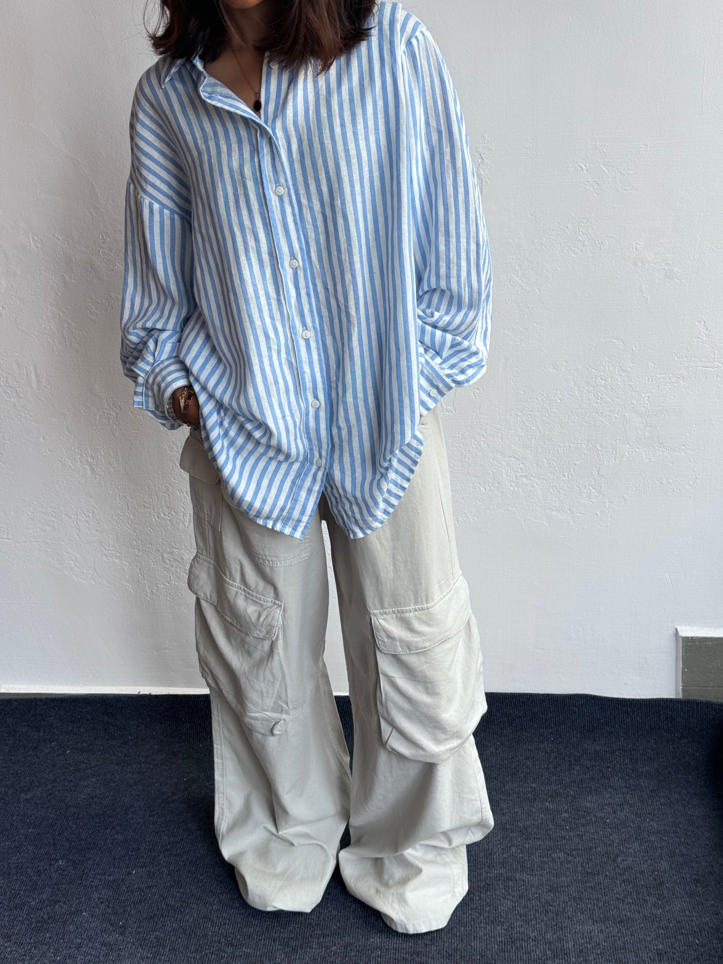 LINEN MIX SHIRT