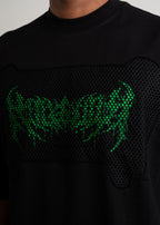 FRONT NET EMBROIDERY AND PRINT